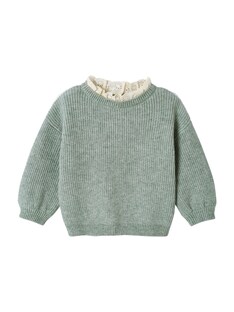 Baby Pullover mit Volantkragen, Capsule Collection MAMA, TOCHTER & BABY