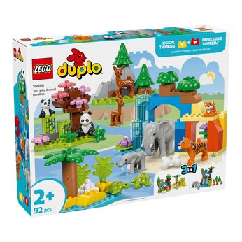 10446 Wildtier-Familien 3-in-1-Set