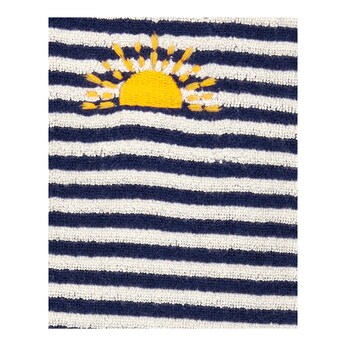 Frottee-Overall mit Fuß Ringel Sonne