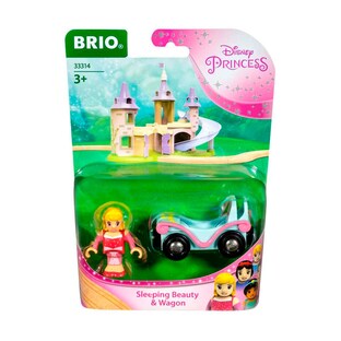 BRIO Disney Princess Aurora mit Waggon