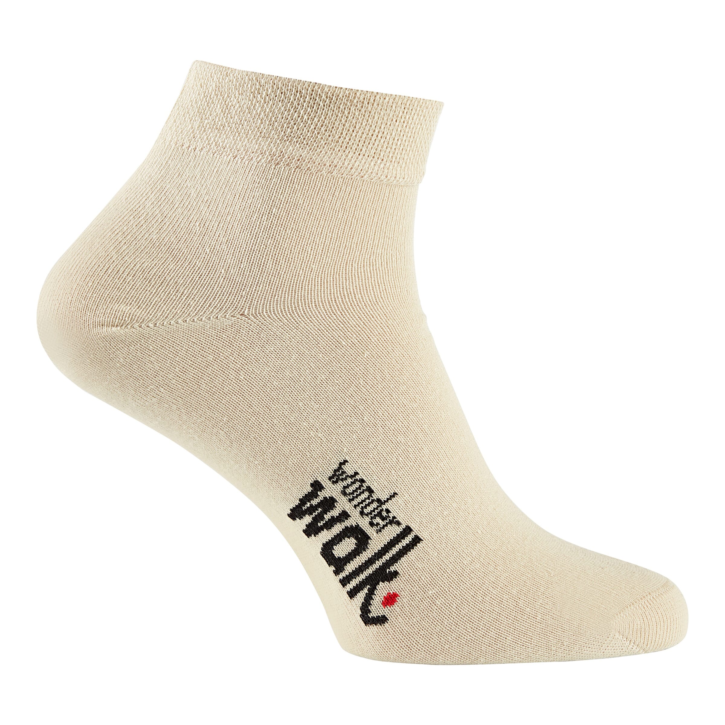 Kurzschaftsocken, 2 Paar beige 35