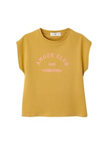 Mädchen T-Shirt AMOUR CLUB Mama-Tochter-Capsule, Bio-Baumwolle