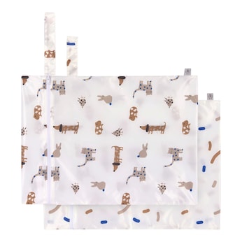 Lot de 2 sacs à couches lavables Wet Bag