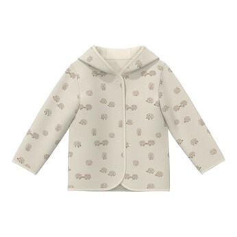 Wendejacke mit Kapuze Igel Struktur