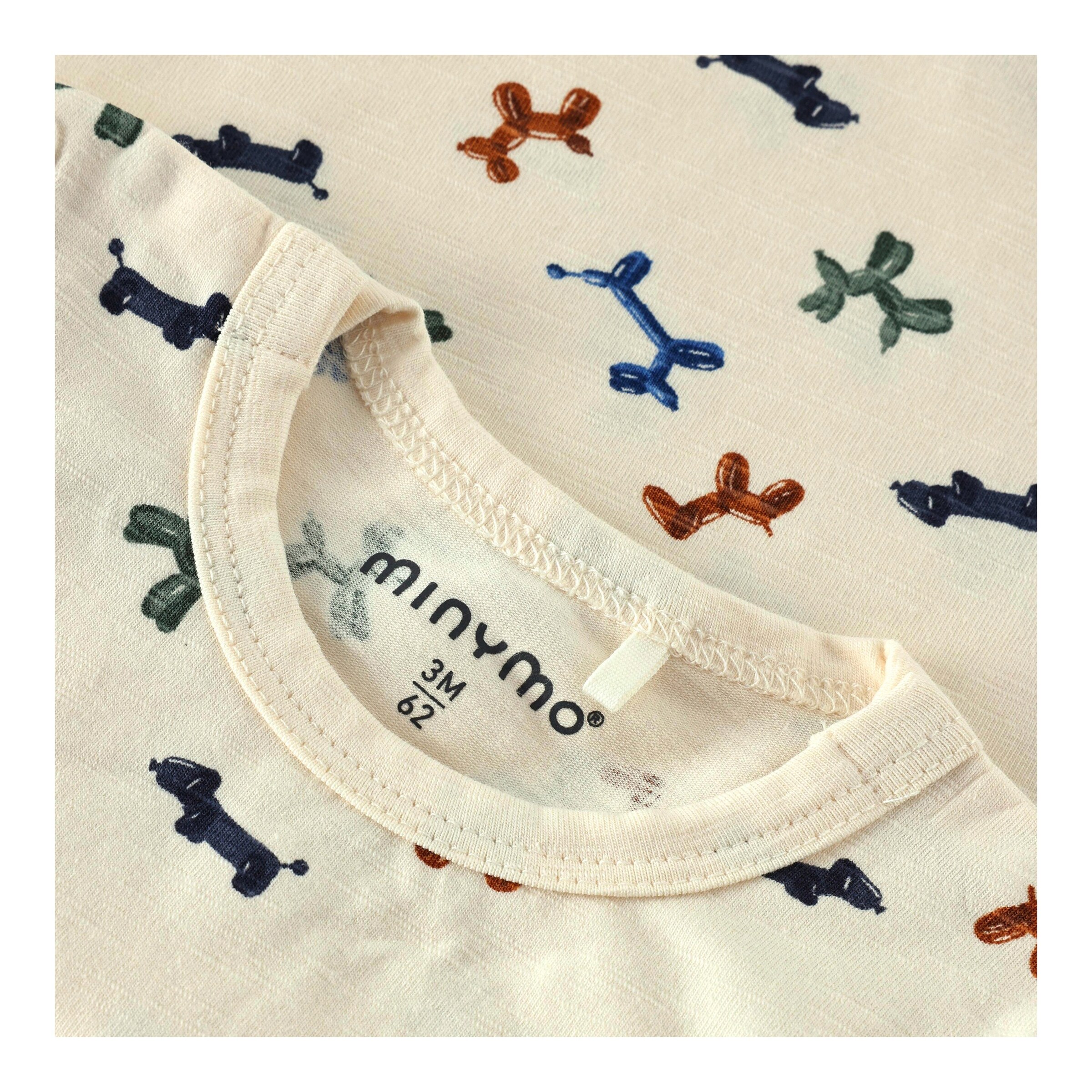 Shirt langarm Luftballon-Hunde