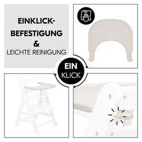 Hochstuhltisch Alpha Click Tray