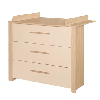 Wickelkommode breit inkl. Wickelansatz Momo 