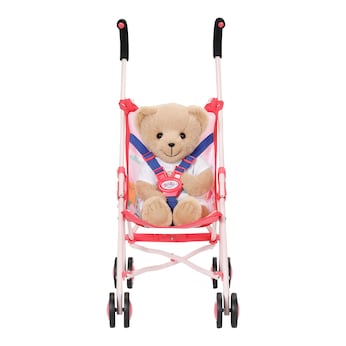Puppen Kinderwagen mit Tasche