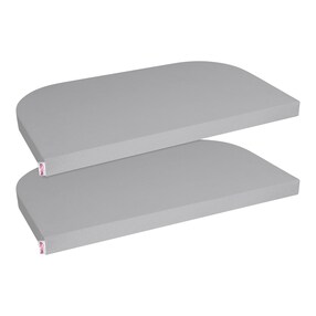 2er-Pack Jersey-Spannbetttücher Deluxe für Beistellbett Original