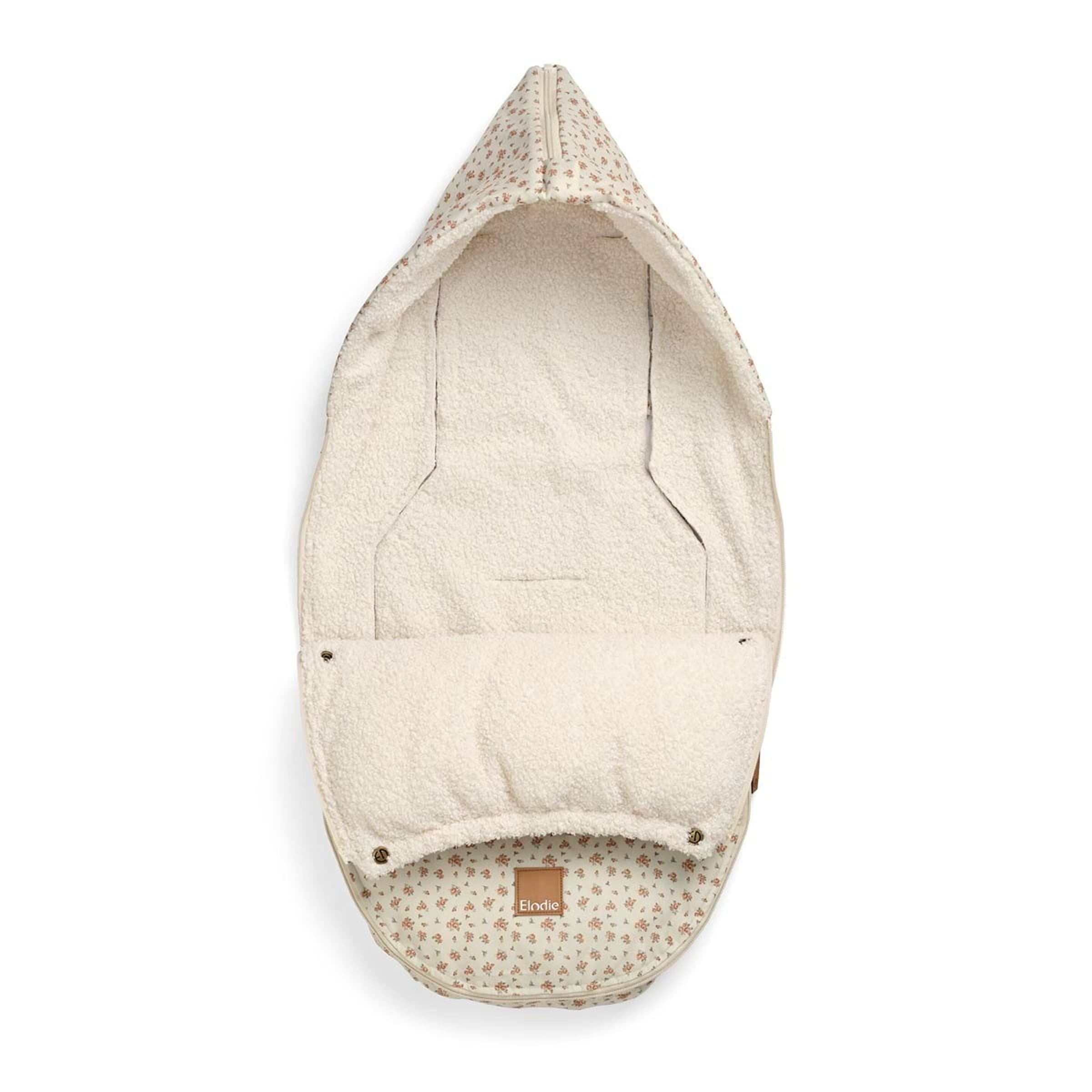 Elodie Fußsack für Babyschale - Autumn Rose beige