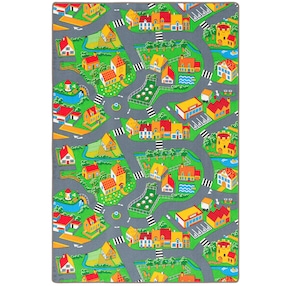 Kinder Spiel Straßenteppich