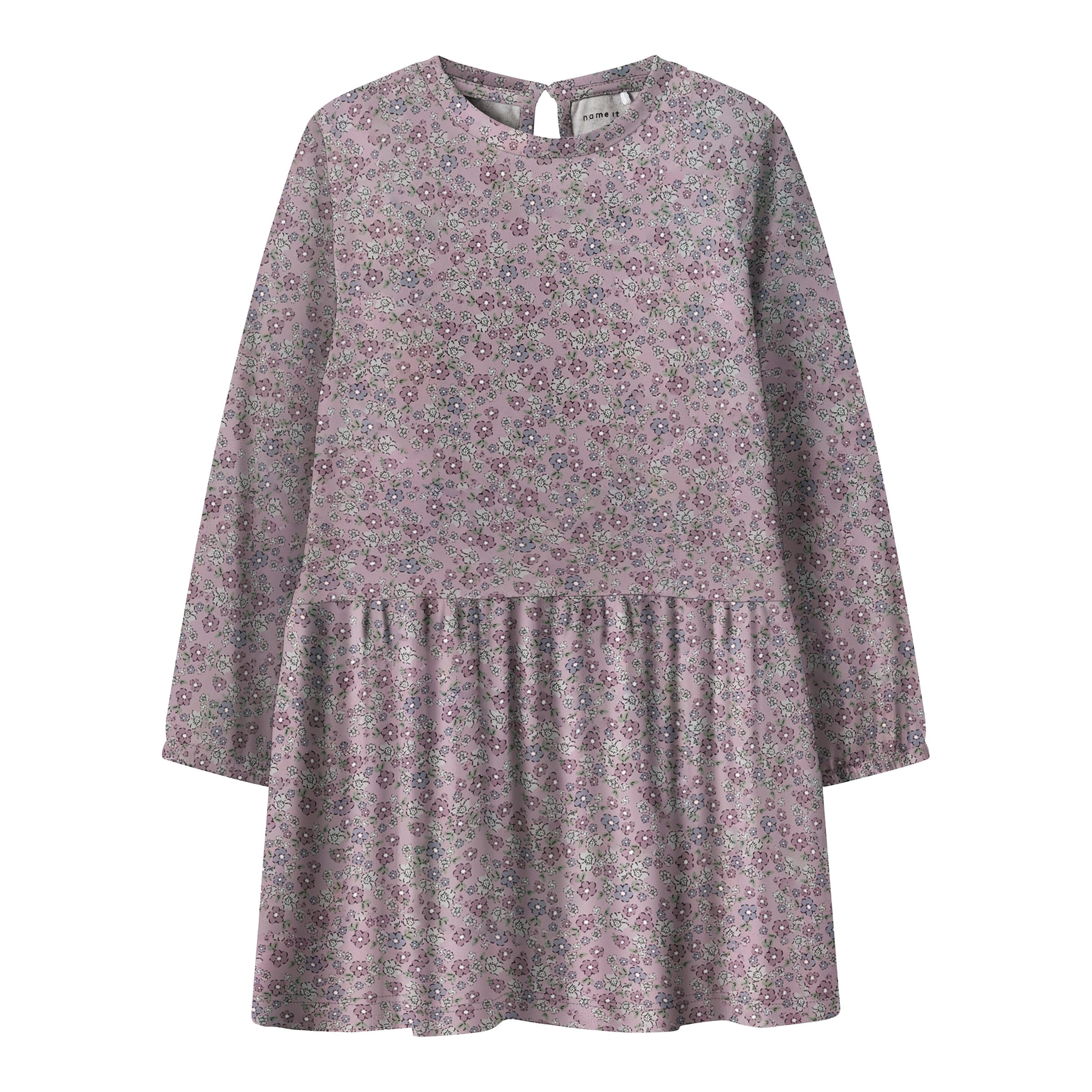 Name It Kleid langarm Blumen