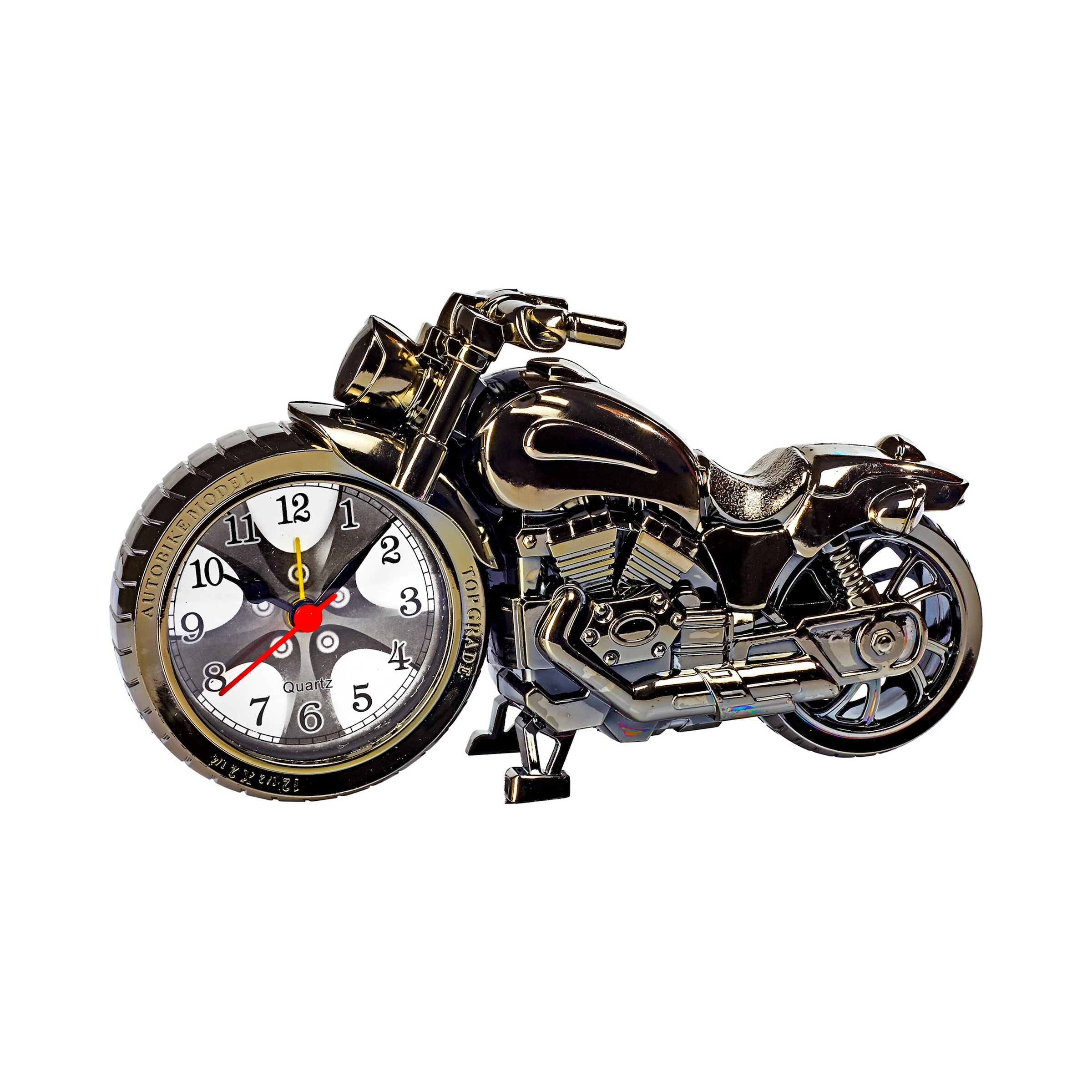 TRI Wecker "Motorrad" gold