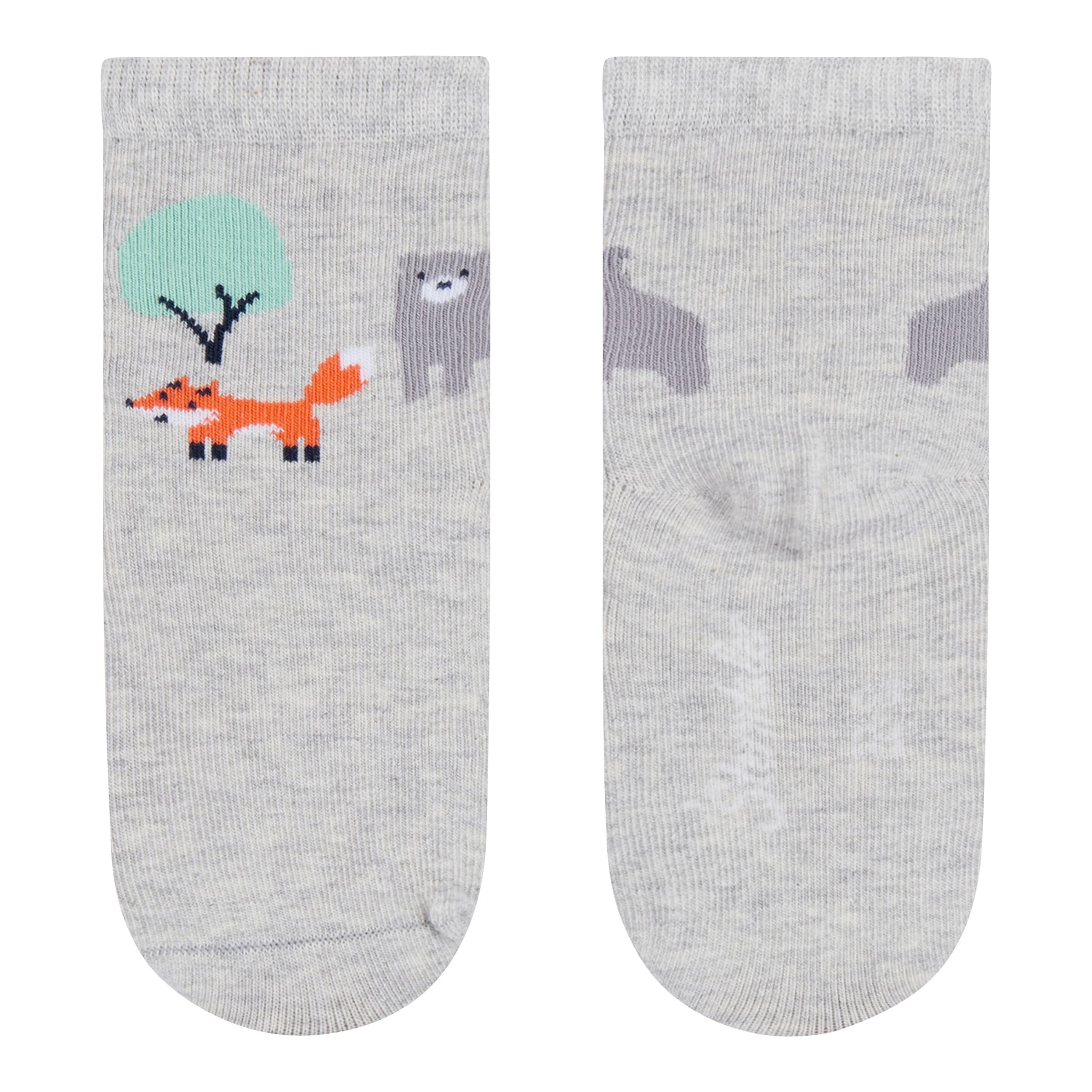 4er-Pack Socken Tiere Bäume