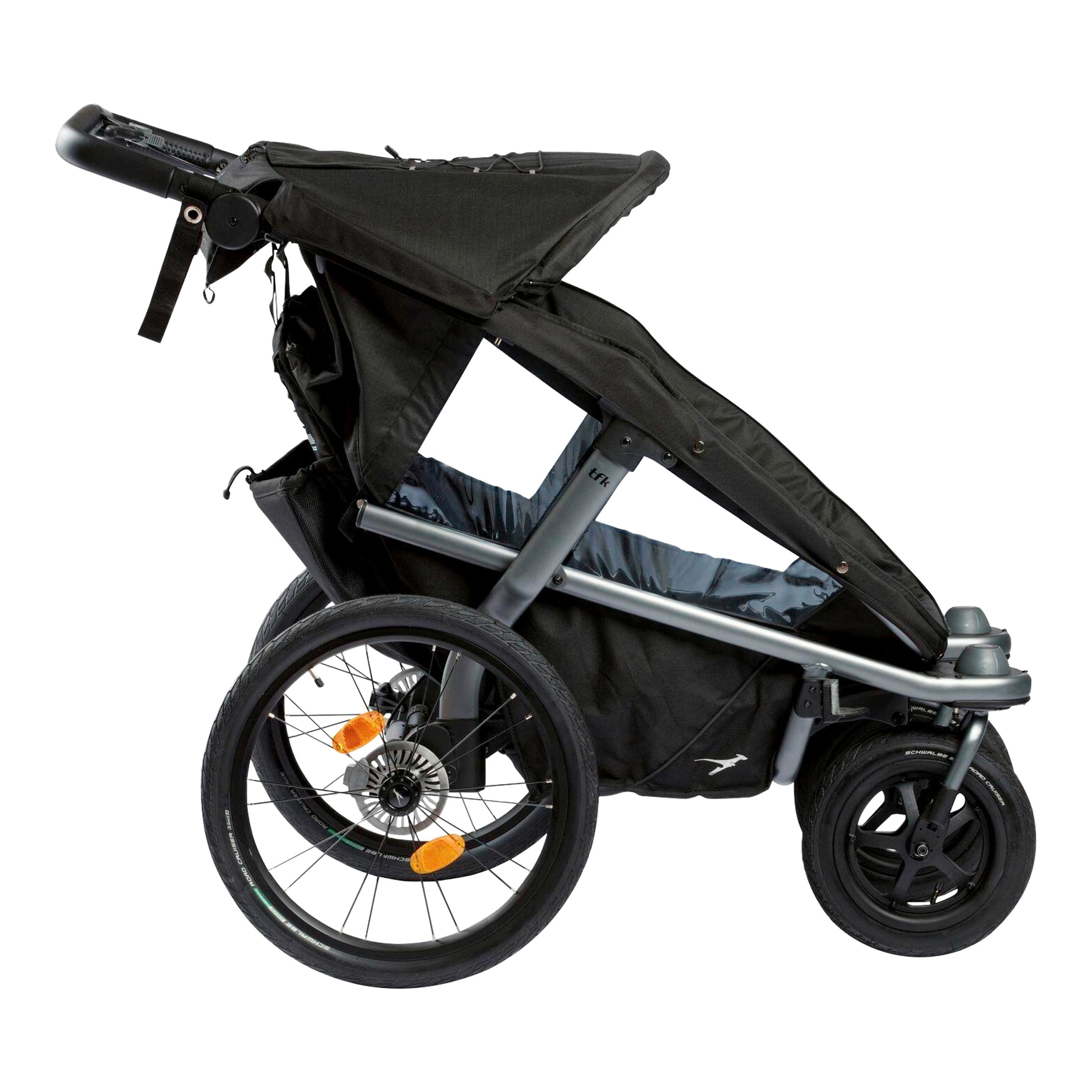 Fahrradanhänger Velo inkl. Deichsel schwarz