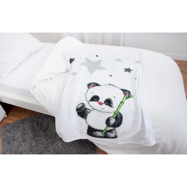 Baby Best - Babydecke Fynn Panda 75x100 cm | baby-walz