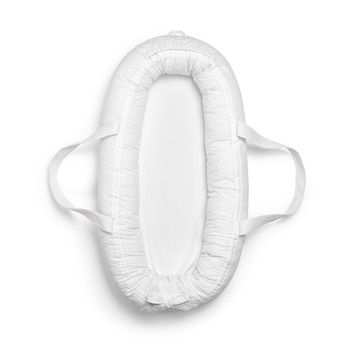 Babynestchen tragbar - Embroidery Anglaise