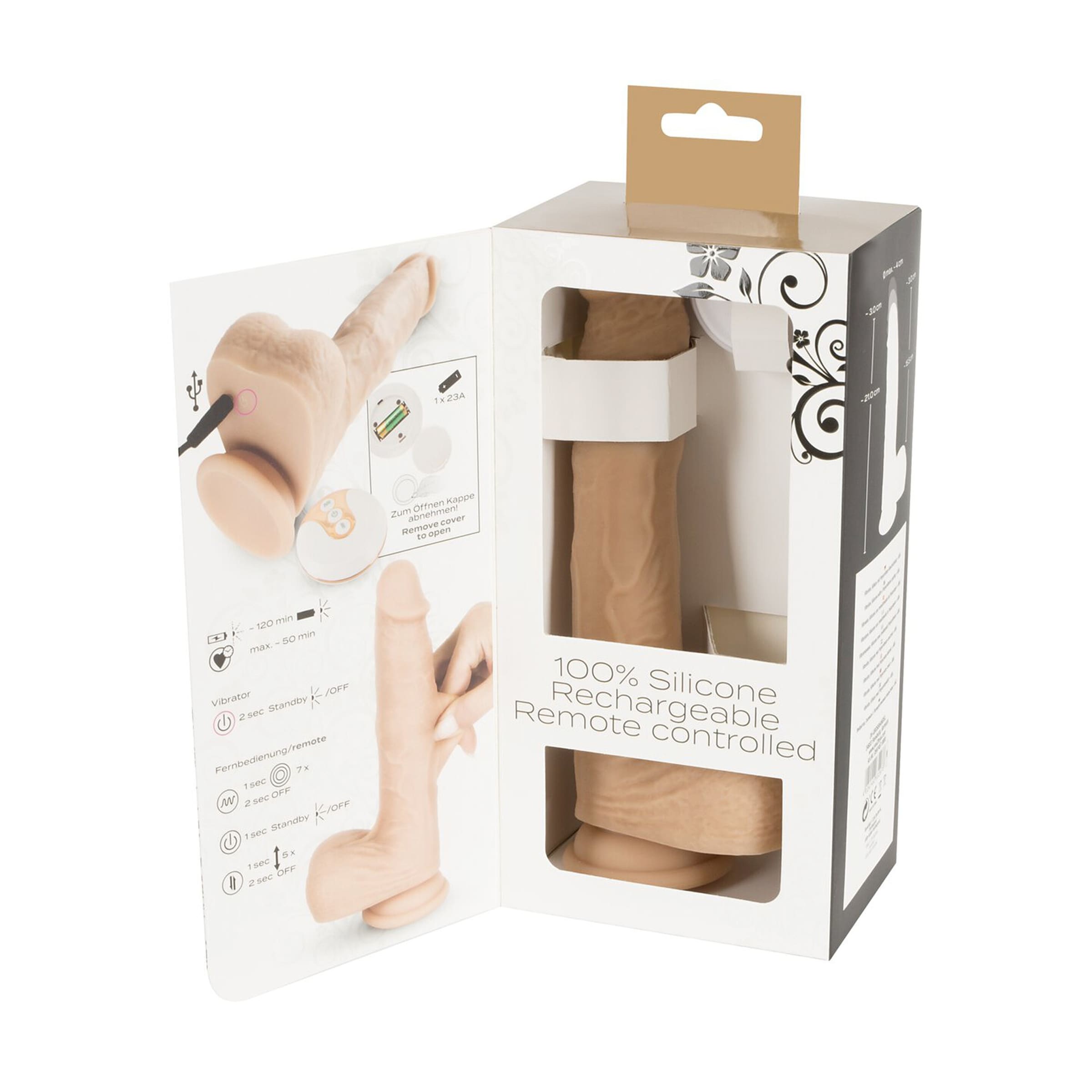Stoßvibrator „Natural Thrusting“ mit Saugfuß