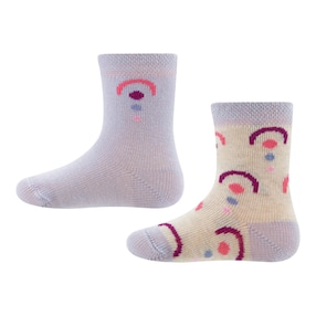 2er-Pack Socken Regenbogen