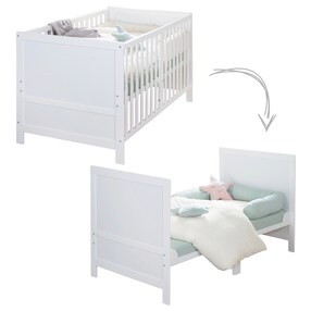 Kombi-Kinderbett 70 x 140 cm mit Matratze  Easy Sleep