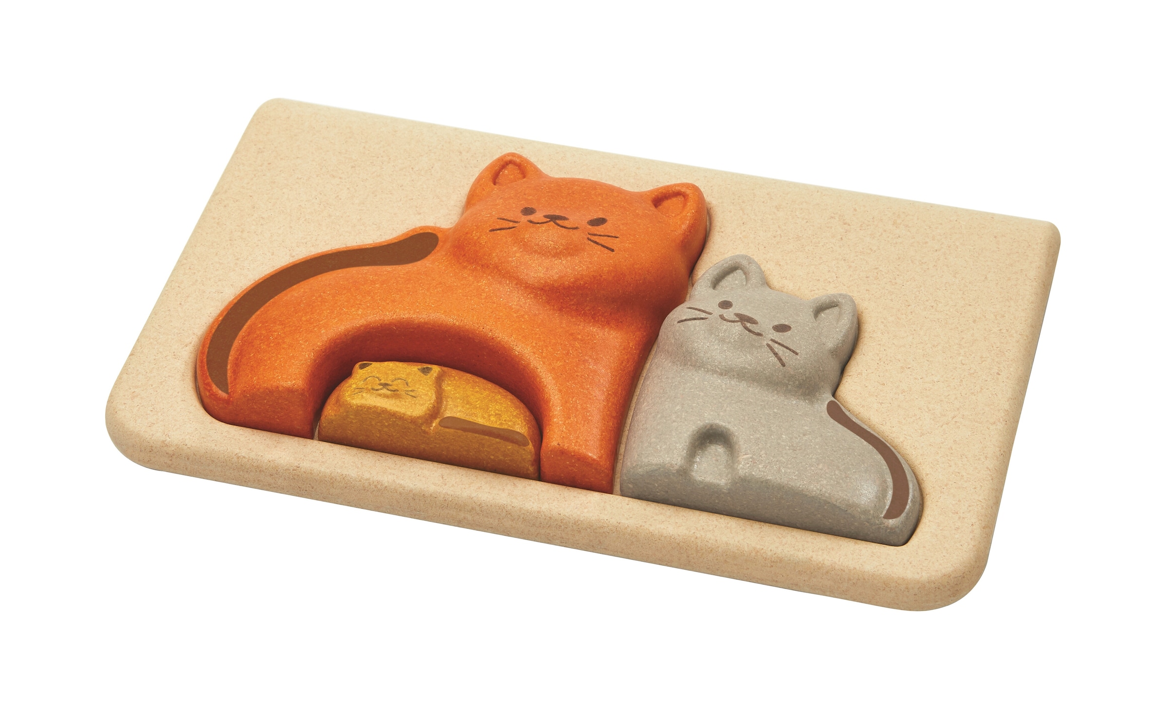 Plantoys Puzzle Katzen
