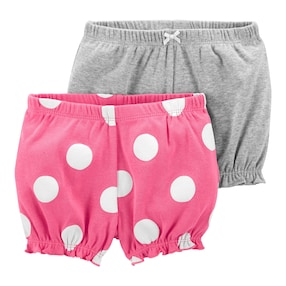Lot de 2 shorts pois