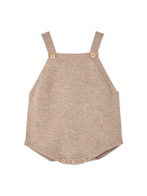 Baby Strick-Einteiler aus Merino und Kaschmir