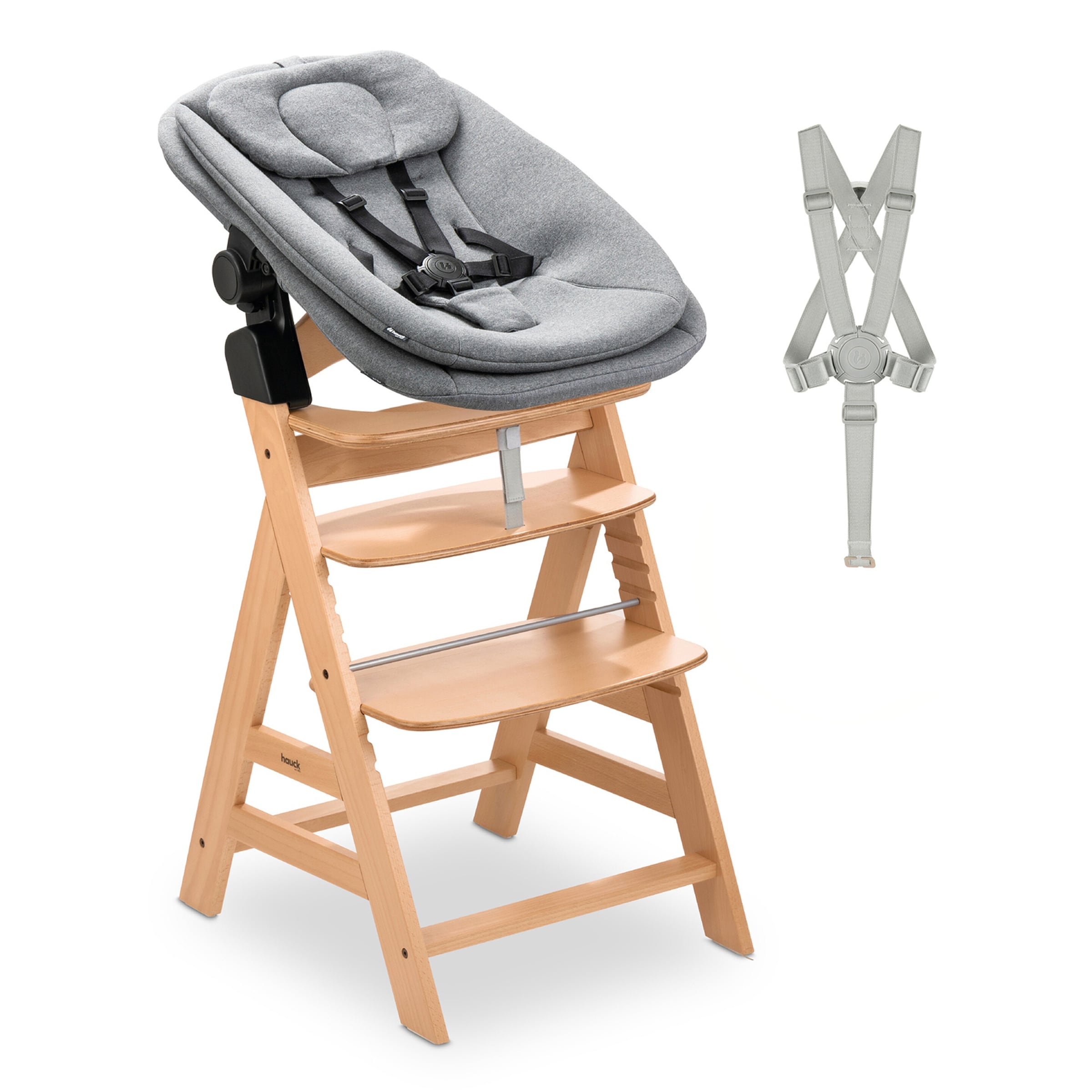 Hauck Hochstuhl Alpha+ inkl. Newborn Set Pro