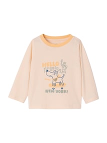 Shirt mit Druckknöpfen an der Schulter Baby