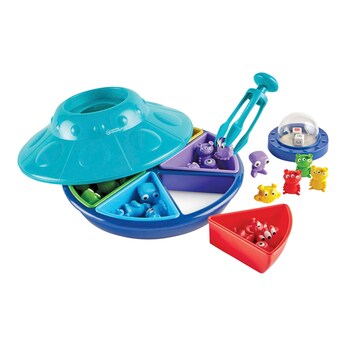 Sortierset mit Raumschiff