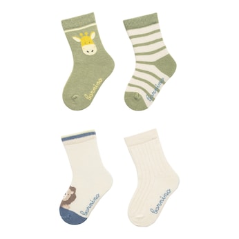 Lot de 4 paires de chaussettes ours