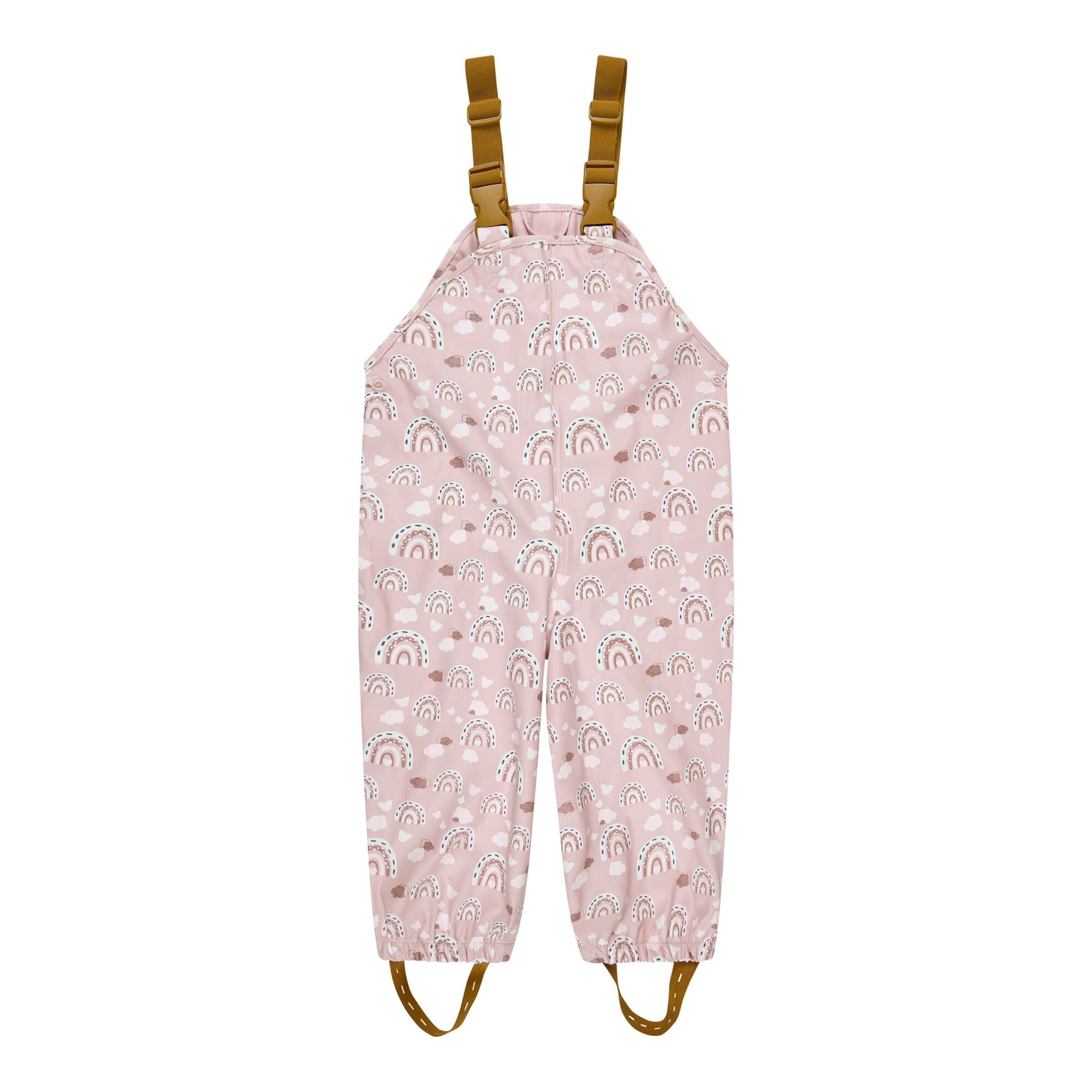 Sterntaler Regenhose mit Trägern Regenbögen Farbwechsel
