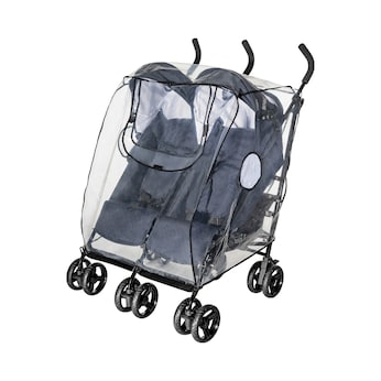 PEVARegenschutz für Zwillingskinderwagen Design 2014