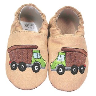 Kinderschuhe RecyStep LKW beige