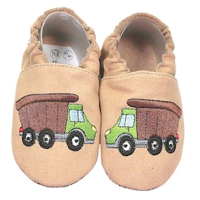 Kinderschuhe RecyStep LKW beige
