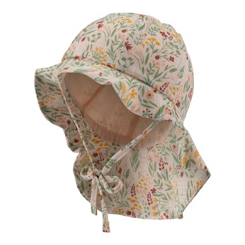 Sonnenhut mit Nackenschutz Blumen