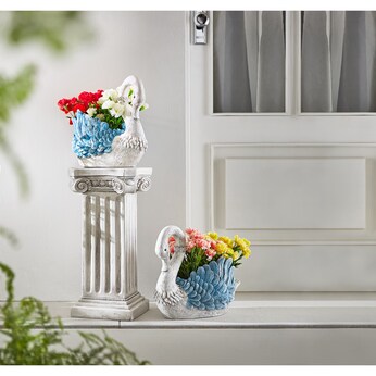 Blumentopf „Schwan“