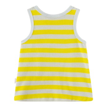 Frottee-Kleid ohne Arm Ringel Seepferdchen