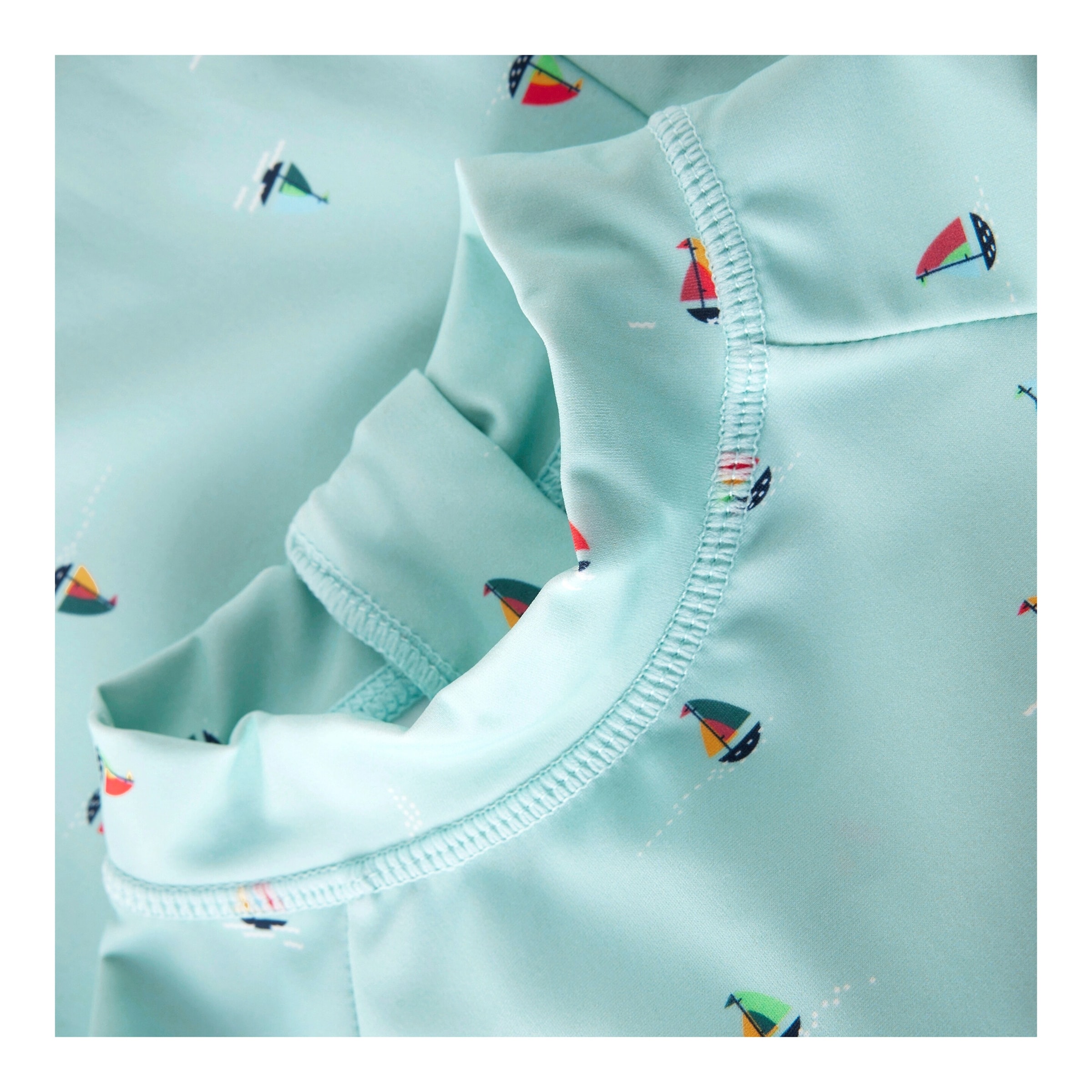 Schwimmanzug lang mit UV-Schutz Segelboote