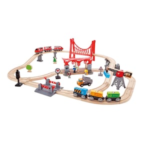 Eisenbahn-Set Verkehrsreiche Stadt