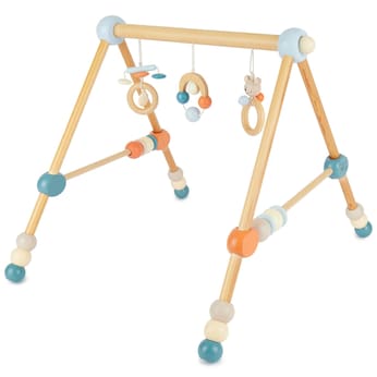 Spielbogen aus Holz höhenverstellbar - ab Geburt
