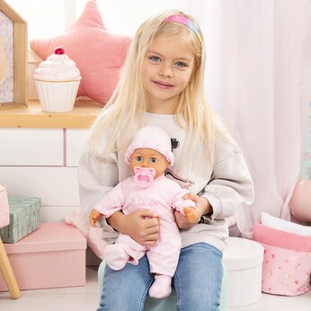 Puppe First Words Baby mit Funktionen 38cm