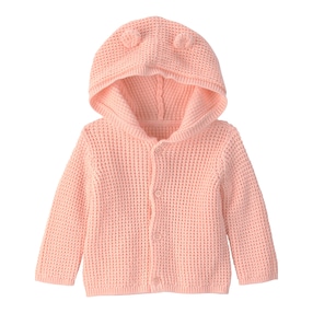 Strickjacke mit Kapuze und Ohren