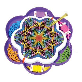 Fädelspielzeug Mandala