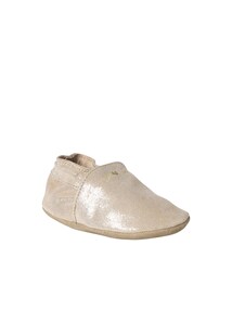 Baby Leder-Krabbelschuhe / Hausschuhe mit Geschenkbox