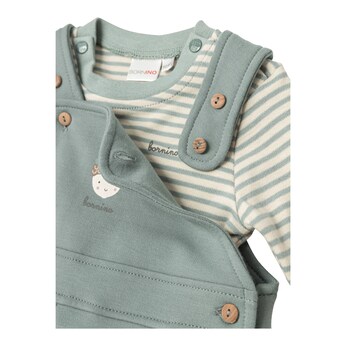 2-tlg Set Latzhose mit Shirt Eichel
