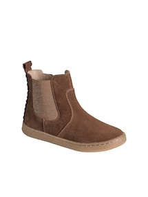 Mädchen Leder-Boots mit Reißverschluss