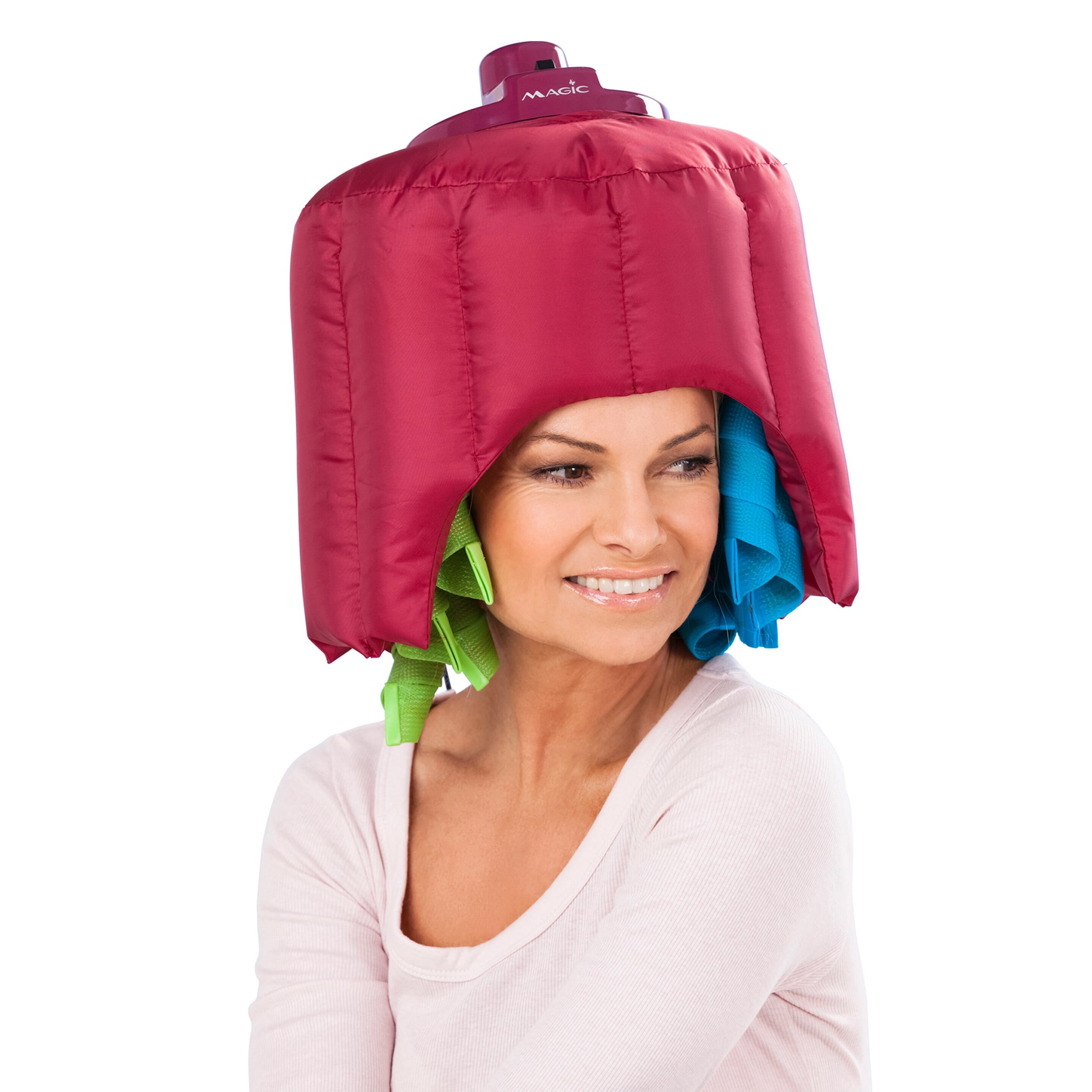 Haartrockenhaube "aubergine"