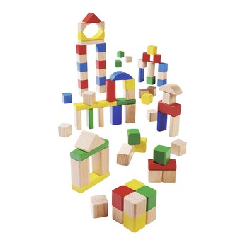 Holzbausteine 75 Jahre