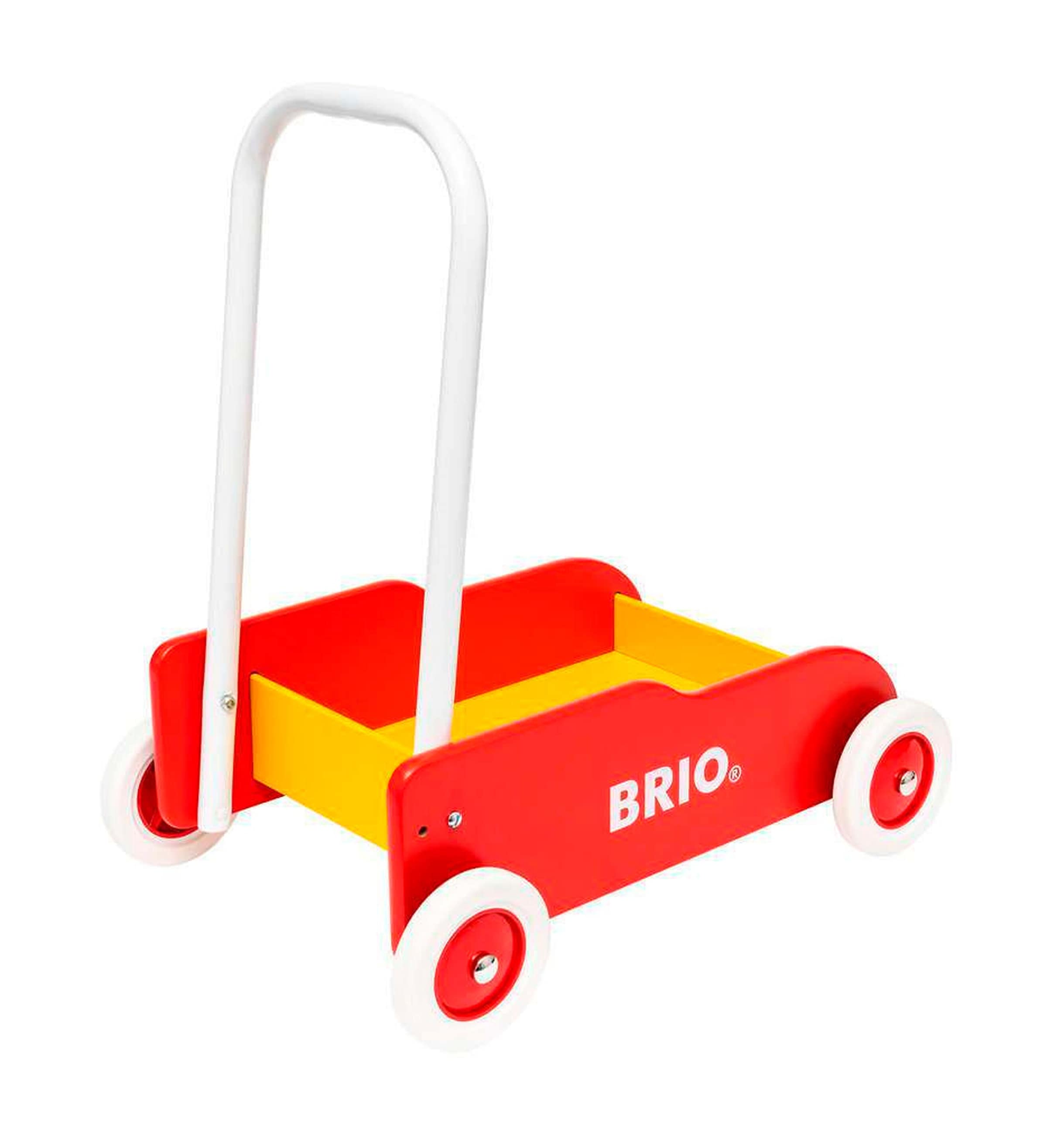 Brio Lauflernwagen, rot/gelb